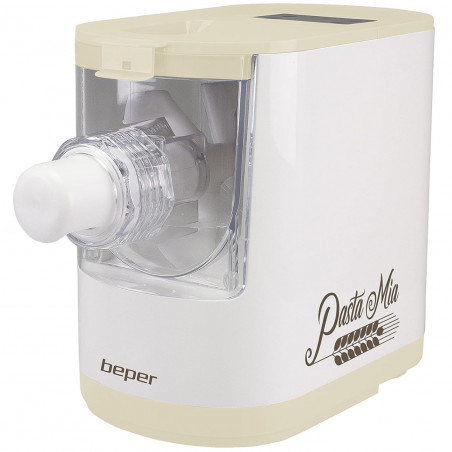 Aparat preparare paste Beper P102SBA500, 200W, 8 setari, Otel inoxidabil, Automat, Alb/Bej