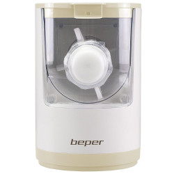 Aparat preparare paste Beper P102SBA500, 200W, 8 setari, Otel inoxidabil, Automat, Alb/Bej