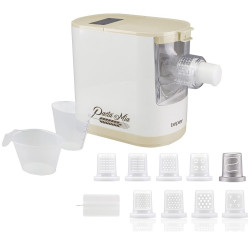 Aparat preparare paste Beper P102SBA500, 200W, 8 setari, Otel inoxidabil, Automat, Alb/Bej