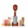 Mixer frappe Beper BP.690, 100W, 500 ml, 2 viteze, Mixer Inox, Rosu/inox
