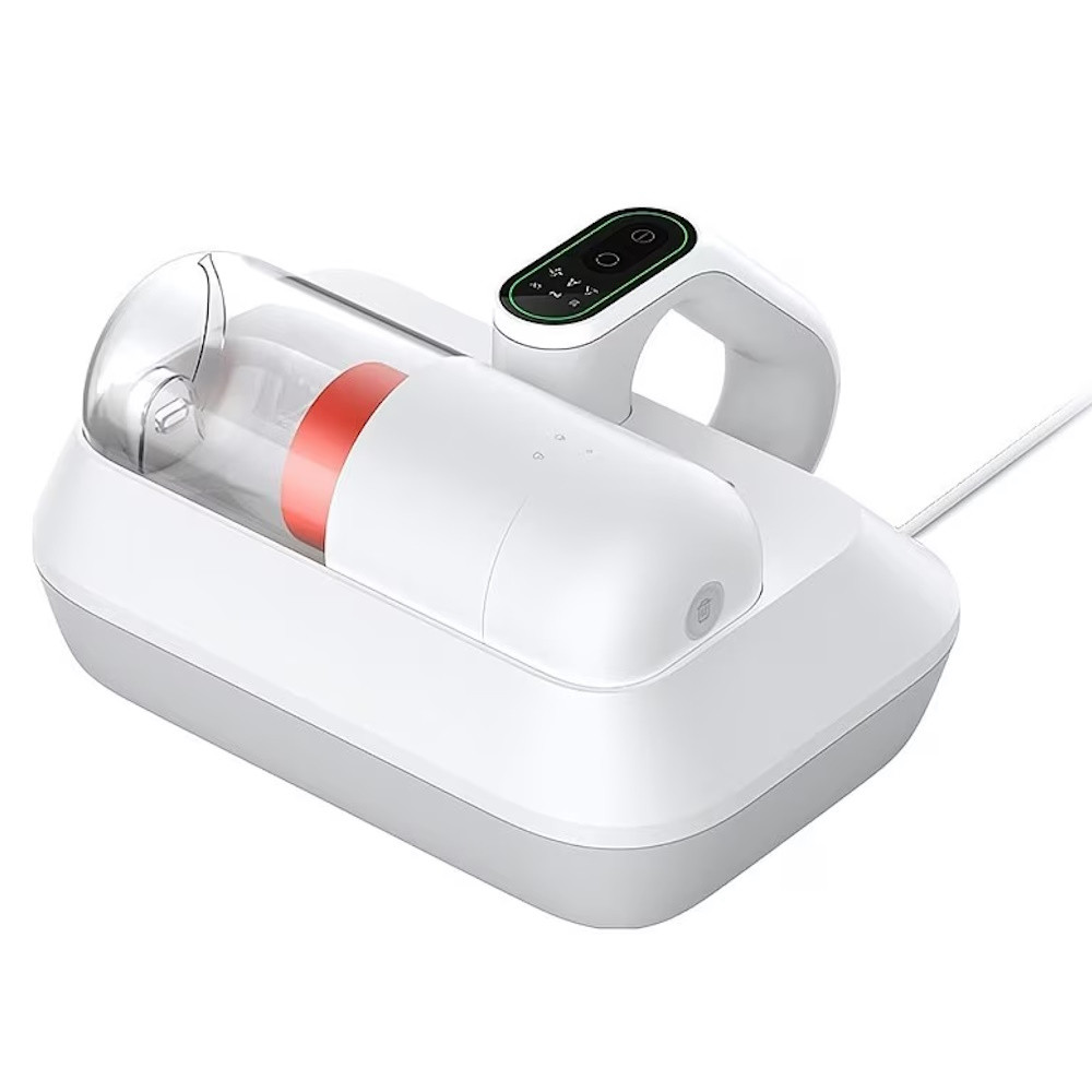 Прахосмукачка за акари и прах Xiaomi BHR8943EU Dust Mite Vacuum Cleaner Pro, 400W, 0.5 л, 3000/40000 rpm/min, 14 kPa, Cyclon, 4 степенна филтрация, LED дисплей, Бял