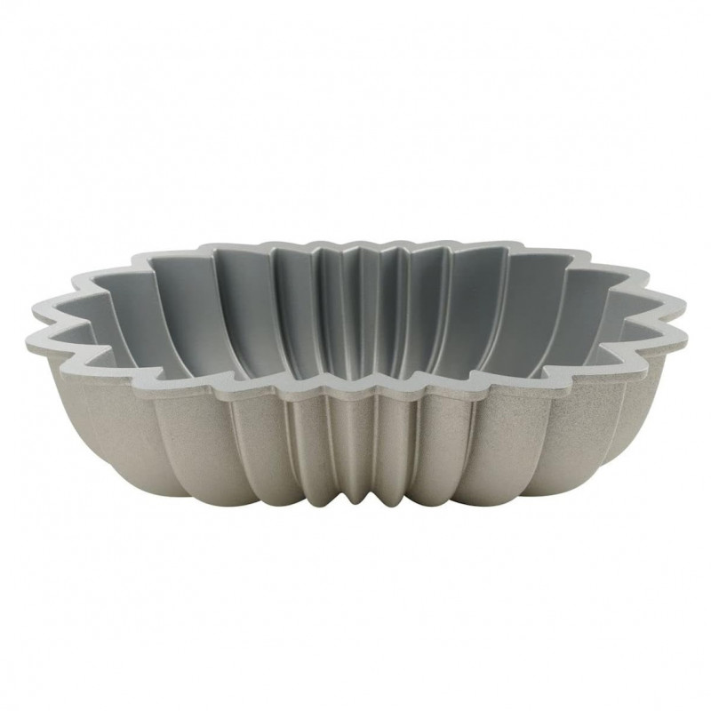 Forma de copt Dr.Oetker Sensation 2554, 27.5 cm, Acoperire antiaderenta, Aluminiu turnat, Argintiu