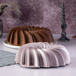 Dr. Oetker Creative Sun 2555 Baking Pan, 24 cm, Round, Cast Aluminum, Rose Gold