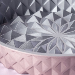 Φόρμα ψησίματος Dr.Oetker Mandala 2557, 26 cm, Στρογγυλό, Χυτό αλουμίνιο, Ροζ χρυσό