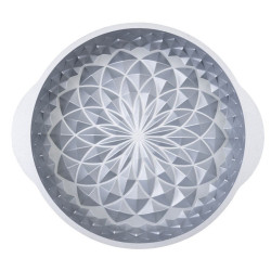 Dr.Oetker Mandala 2557, 26 cm, Kerek, Öntött alumínium, Rózsa arany