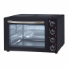 Cuptoc electric cu plite Oliver Voltz OV51441E45, 4300 W, 6 trepte, 45 L, 90-230°C, 2 plite cu infrarosu, Ventilator, Iluminare, Negru
