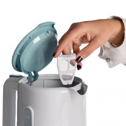 Ηλεκτρικός βραστήρας Ariete BREAKFAST 2846/01, 2200W, 1.7 l, Αυτόματη διακοπή λειτουργίας, Αφαιρούμενο φίλτρο, Λευκό
