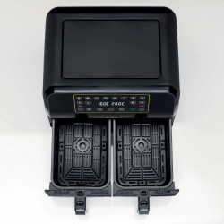 Фритюрник с горещ въздух AIR FRYER DUAL 8л.