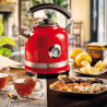 Cana electrica Ariete MODERNA 2854/00, 2000W, 1,7 L, Termometru, 360° rotativa, Filtru detasabil, Rosu