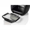 Φούρνος με φριτέζα ζεστού αέρα Ariete AIRY FRYER OVEN 4619/00, 2000W, 11 l, 8 προγράμματα, 80-200C, Ψησταριά, Χρονοδιακόπτης, Μαύρο