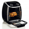 Фритюрник-фурна с горещ въздух Ariete AIRY FRYER OVEN 4619/00, 2000W, 11 л, 8 програми, 80-200C, Ротационен грил, Таймер, Черен