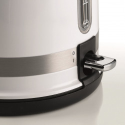 Cana electrica Ariete MODERNA 2854/01, 2000W, 1.7 L, Termometru, 360° rotativa, Filtru detasabil, Alb