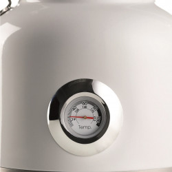 Електрическа кана Ariete MODERNA 2854/01, 2000W, 1.7 л, Термометър, 360C безжична основа, Подвижен филтър, Бял