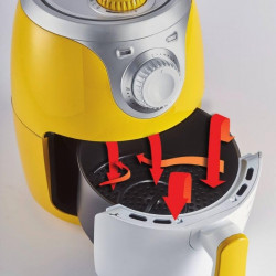 Фритюрник с горещ въздух AIRY FRYER MINI, 2 л.
