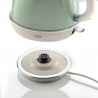Fierbător electric VINTAGE 2869/04, 2000W, 1,7 l, Filtru detașabil, Fereastră de apă, 360C bază fără fir, Verde