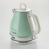 Ariete VINTAGE 2868/04 Electric Kettle, 1630W, 1 L, Metal Body, Rapid Boiling, Cordless Base, Green