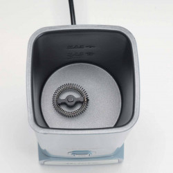 Spumator de lapte Ariete VINTAGE 2878/05, 500W, 0.25 L, Spuma calda si rece, Albastru