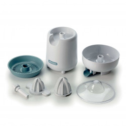 Ariete BREAKFAST 0417/01 Citrus Juicer, 40W, Protective Coating, 2 Removable Cones, Spout Open/Close, White
