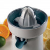 Ariete BREAKFAST 0417/01 Citrus Juicer, 40W, Protective Coating, 2 Removable Cones, Spout Open/Close, White