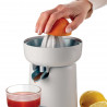 Ariete BREAKFAST 0417/01 Citrus Juicer, 40W, Protective Coating, 2 Removable Cones, Spout Open/Close, White