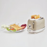 Ariete VINTAGE 0155/03 Toaster, 810W, 2-slice, 3 functions, 6 settings, Removable crumb tray, Beige
