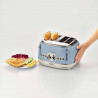 Ariete VINTAGE 0156/05 Toaster, 1600W, 4-slice, 3 functions, 6 settings, Removable crumb tray, Blue