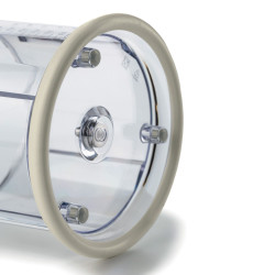 Tocator alimente Ariete VINTAGE 0438/03, 400W, 600 ml, 2 viteze, Otel inoxidabil, Bej