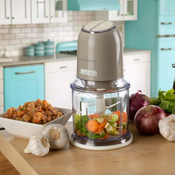 Κόφτης Ariete VINTAGE 0438/03, 400W, 600 ml, 2 ταχύτητες, Ανοξείδωτο, Διαβαθμισμένο κύπελλο, Μπεζ