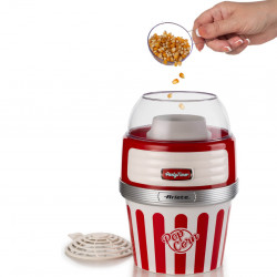 Aparat preparare popcorn cu aer cald Ariete XL PARTY TIME 2957/00, 1100W, Dozator, Rosu