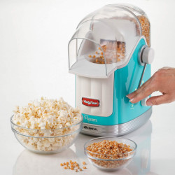 Машина за пуканки с горещ въздух Ariete Party Time 2.0 2958/01, 1100W, 600 г, Pulse-Clean, Тюркоаз