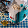 Aparat preparare popcorn cu aer cald Ariete Party Time 2.0 2958/01, 1100W, 600 g, Clean- pulse, Turcoaz