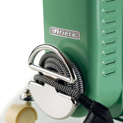Маслен радиатор Ariete VINTAGE 0837/14, 1500W, 7 ребра, 15 м2, 3 степени, Въртящи се на 360 колелца, Дръжка, Зелен