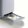 Τοστιέρα ψωμιού Ariete BREAKFAST 0157/04, 760W, 2 φέτες, κουμπί διακοπής, 7 στάδια, αφαιρούμενος δίσκος ψίχας, Λευκό