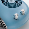 Ariete Vintage 2.0 8211/05 Fan Heater, 2000W, 2 speeds, Cool air, Thermostat, Quiet operation, Blue
