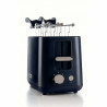 Prajitor de paine Ariete BREAKFAST 0157/03, 760W, 2 felii, Buton stop, 7 trepte, Tava dpentru firimituri detasabila, Negru