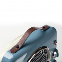 Aeroterma Ariete VINTAGE 0808/05, 2000W, 2 trepte, Indicator de putere, Temperatura reglabila, Albastru