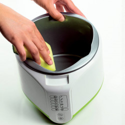 Ariete B-CHEESE 0615/00 Cheese and Yogurt Maker, 500W, 2 L, 6 Programs, 90°C, 6 Indicators, White/Green