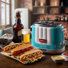 Уред за хот-дог Ariete PARTY TIME 0206/01, 650W, 4 отделения, 5 степени, Стоп функция, Тюркоаз