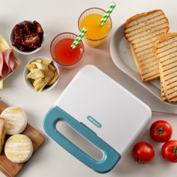 Ariete BREAKFAST 1971/01 Sandwich Toaster, 750W, Non-stick coating, Indicator light, White