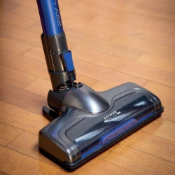 Aspirator vertical Ariete SCOPA 2722/00, 120W, 1 L, 2 viteze, Perie motorizata cu LED, Indicator baterie, Albastru