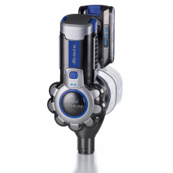 Κάθετη ηλεκτρική σκούπα Ariete SCOPA 2722/00, 120W, 1 l, 2 ταχύτητες, Μηχανοκίνητη βούρτσα με LED, Ένδειξη μπαταρίας, Μπλε