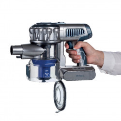 Κάθετη ηλεκτρική σκούπα Ariete SCOPA Digital 2723/00, 200W, Ψηφιακό μοτέρ, Φιλτράρισμα αέρα HEPA, Φώτα LED, Μηχανοκίνητη βούρτσα, Πορτοκαλί