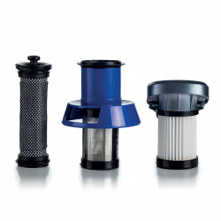 Κάθετη ηλεκτρική σκούπα Ariete SCOPA Digital 2723/00, 200W, Ψηφιακό μοτέρ, Φιλτράρισμα αέρα HEPA, Φώτα LED, Μηχανοκίνητη βούρτσα, Πορτοκαλί