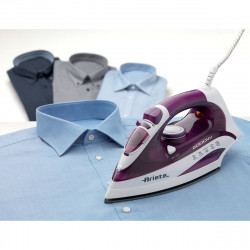 Σίδερο Ariete STEAM IRON 6235/00, 2000W, 0.3 l, Κεραμική πλάκα, Πίδακας ατμού, Μωβ