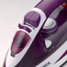 Fier de calcat Ariete STEAM IRON 6235/00, 2000W, 0.3 L, Placa ceramica, Jet de abur, Violet
