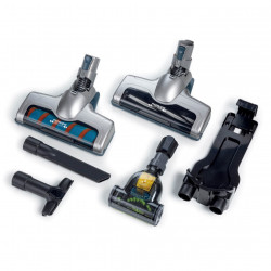 Aspirator vertical Ariete SCOPA Digital 2723, 200W, Motor digital, Filtrare aer HEPA, Lumini LED, Perie motorizata, Roz