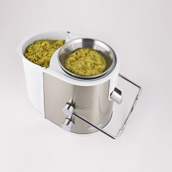 Αποχυμωτής Ariete CENTRIKA METAL 0173/30, 700W, 750 ml, 2 ταχύτητες, κλειδαριά ασφαλείας, Inox