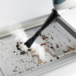 Καθαριστής ατμού Ariete STEAM MOP 4164/00 10in1, 1500 W, 350 ml, Περιστρεφόμενη κεφαλή, Αξεσουάρ, Λευκό/Μπλε