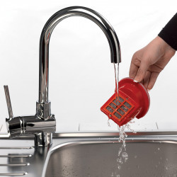 Σκούπα χειρός Ariete WET & DRY CORDLESS 2474/00, 400 ml, Μπαταρία LI-Ion 1200 mAh/3.6V, Αυτονομία 12 λεπτά, Πλένεται το φίλτρο, Μαύρο