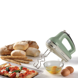 Ariete VINTAGE 1548/04 kézi mixer, 450W, 5 sebességfokozat, Turbo, Zöld